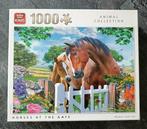 puzzel: Horses at the gate, Ophalen of Verzenden, 500 t/m 1500 stukjes, Zo goed als nieuw, Legpuzzel