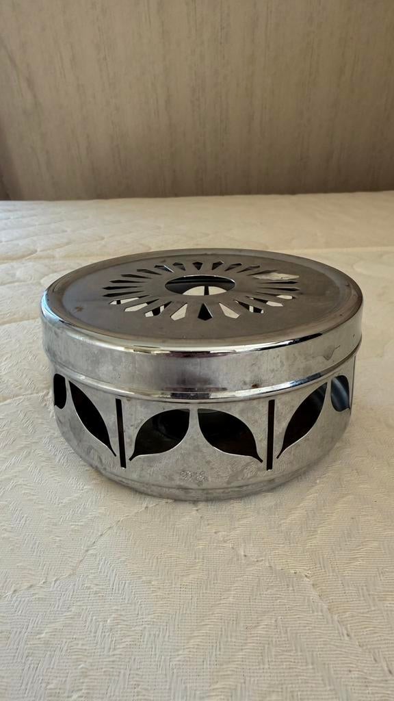 een Bredemeijer theelicht houder, Ophalen of Verzenden, Zilver
