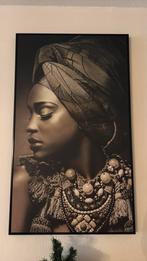 Schilderij Afrikaanse vrouw, Ophalen