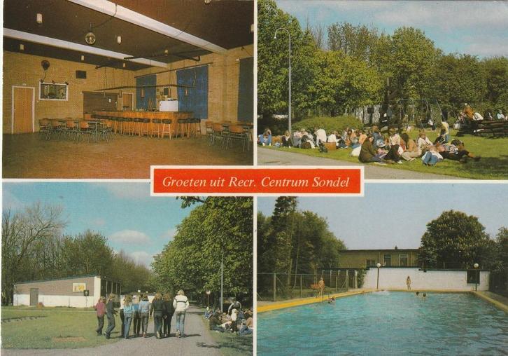 SONDEL Recreatiecentrum Sondel, Verzamelen, Ansichtkaarten | Nederland, Ongelopen, Friesland, 1960 tot 1980, Verzenden