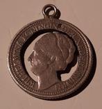 Zilveren Wilhelmina kwartje 1926 hanger, Ophalen of Verzenden