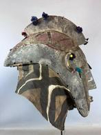 250118 Traditioneel Afrikaans Bambara masker uit Mali., Antiek en Kunst, Kunst | Niet-Westerse kunst, Ophalen of Verzenden