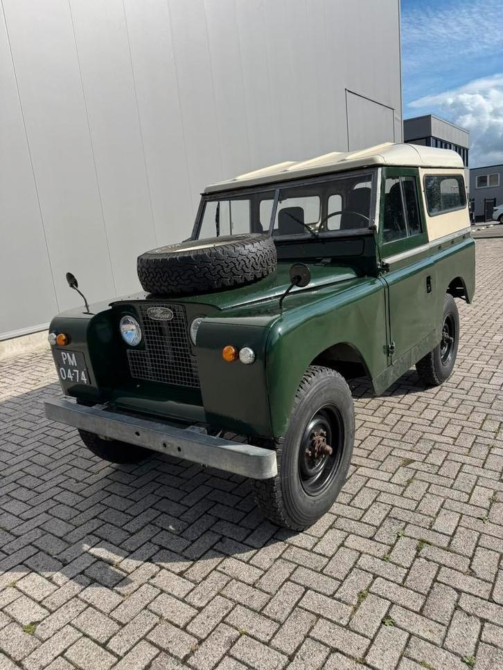 Land Rover series 2 88 benzine, Auto's, Land Rover, Bedrijf, 4x4, Trekhaak, Benzine, Euro 1, SUV of Terreinwagen, Handgeschakeld