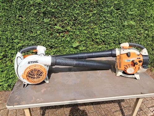Stihl BG86C 2x, Tuin en Terras, Bladblazers, Gebruikt, Handgedragen, Benzine, Ophalen