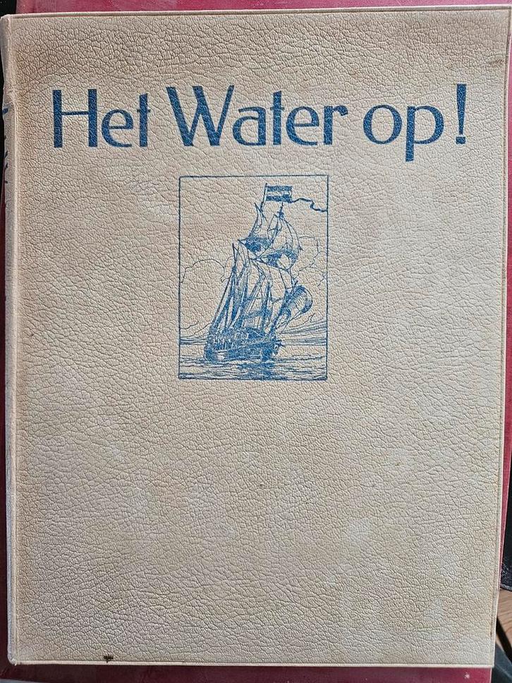 Het Water op! Droste watersport-album 1938, Boeken, Catalogussen en Folders, Ophalen of Verzenden