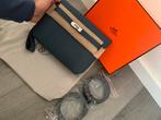 Hermes kelly depeche handtas model blauw, Ophalen of Verzenden, Zo goed als nieuw, Blauw