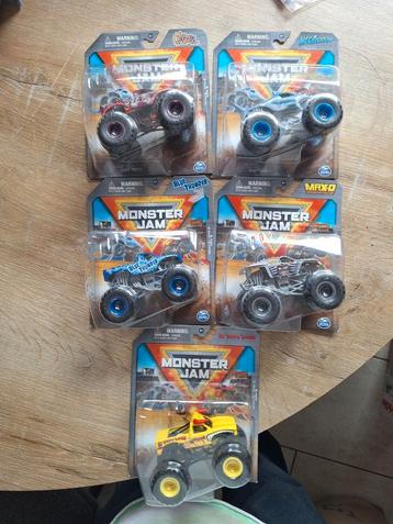 Monster Jam 1/64 nieuw in verpakking  beschikbaar voor biedingen