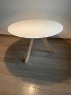 Ronde eettafel 120 cm, Huis en Inrichting, Ophalen, Rond, Zo goed als nieuw, Vier personen