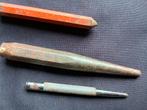3 Center ponsen, Antiek en Kunst, Antiek | Gereedschap en Instrumenten, Ophalen of Verzenden