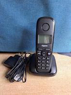 gigaset AS 190 - single DECT telefoon Zwart, Ophalen of Verzenden, Nieuw, 1 handset