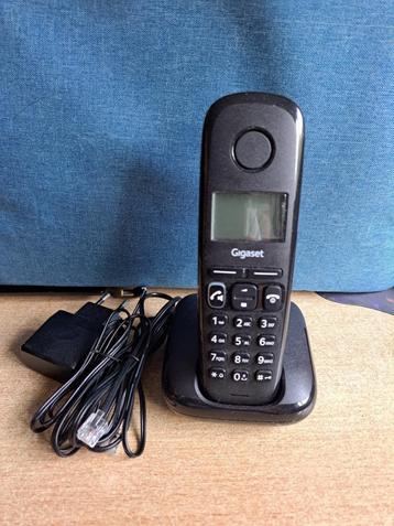 gigaset AS 190 - single DECT telefoon Zwart beschikbaar voor biedingen