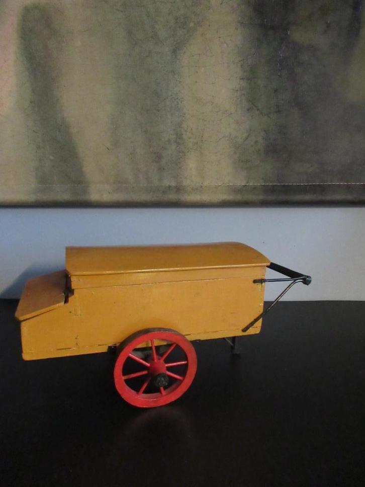 VINTAGE HANDKAR SPEELGOED verzenden mogelijk, Antiek en Kunst, Antiek | Speelgoed, Ophalen