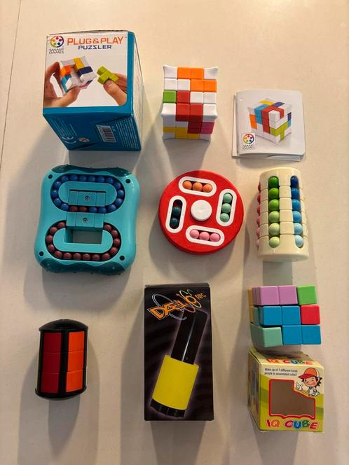 Denksport Smart Games Puzzel Collectie 7 stuks set!, Hobby en Vrije tijd, Denksport en Puzzels, Zo goed als nieuw, Rubik's of 3D-puzzel