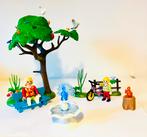 Playmobil park met boom en dieren, Ophalen of Verzenden, Zo goed als nieuw