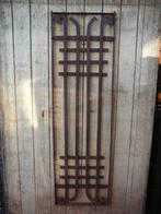 1 antiek ornament 350 mm.(br)x 1200 mm.(h), Ophalen of Verzenden, Gebruikt, IJzer, Sierhekwerk
