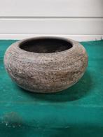 bloempot schaal bruin gemeleerd, Tuin en Terras, Bloempotten, Ophalen of Verzenden, 'T Olde Gre-j, Info@toldegrej.nl, Endepoelstraat 20f Didam