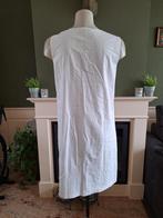 Maliparmi wit jurk met pailletten 42 L | Gratis Verzenden !, Kleding | Dames, Jurken, Verzenden, Wit, Maat 42/44 (L), Knielengte