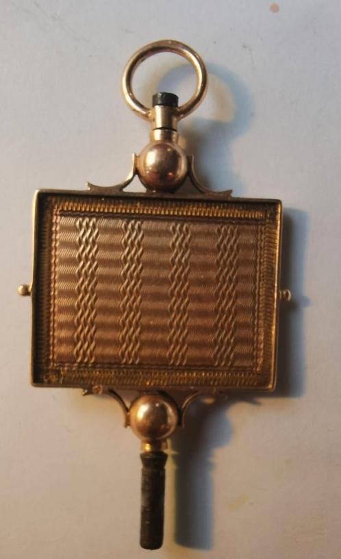 Antiek gouden zakhorloge sleutel begin 1800, Antiek en Kunst, Antiek | Goud en Zilver, Goud, Ophalen of Verzenden
