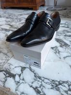 Zwarte Santoni Gespschoenen - Maat 43, Kleding | Heren, Schoenen, Zwart, Ophalen of Verzenden, Santoni, Gespschoenen