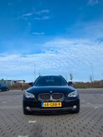 BMW 5-Serie 2.0 I 520 Touring 120KW AUT 2008 Zwart, Auto's, BMW, Automaat, Achterwielaandrijving, 1995 cc, Zwart