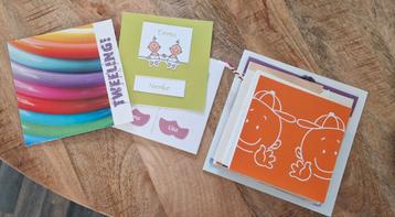 Tweeling geboortekaartjes beschikbaar voor biedingen