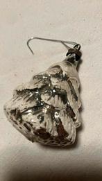 Vintage antieke kerstbal, kerstboom zilver, Diversen, Ophalen of Verzenden, Zo goed als nieuw