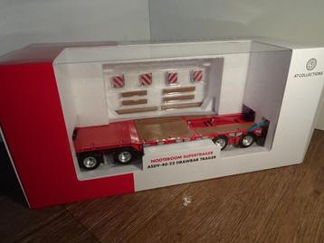 Te koop AT Nooteboom ASDV 40-22 dieplader Rode kleur. beschikbaar voor biedingen