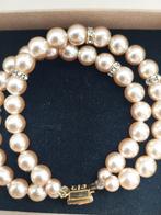 vintage armband parels en steentjes, Ophalen of Verzenden, Overige materialen, Armband
