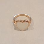 Ring wit hartje bladgoud diameter 11.5 mm, Boeken, Ophalen of Verzenden, Nieuw