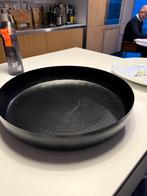 Schaal presenteerblad 45 cm zgan, Ophalen of Verzenden, Zo goed als nieuw, Rond, Overige materialen