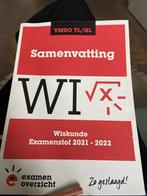 Samenvatting Examenstof Wiskunde VMBO TL/GL, Gelezen, Nederlands, Ophalen of Verzenden, VMBO