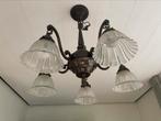 Art deco hanglamp, Huis en Inrichting, Lampen | Kroonluchters, Ophalen, Zo goed als nieuw