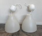2IKEA Witte Hanglamp - 28cm, Ophalen of Verzenden, Gebruikt, Hanglammp