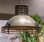 Hanglamp industrieel bruin, Ophalen, Zo goed als nieuw, Metaal