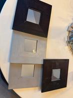 Set van 4 kleine Ikea spiegels, Huis en Inrichting, Woonaccessoires | Spiegels, Ophalen, Minder dan 50 cm, Gebruikt, Vierkant