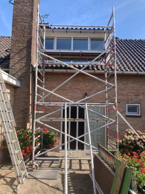 rolsteiger  klussteiger, Doe-het-zelf en Verbouw, Steigers, Gebruikt, Rolsteiger of Kamersteiger, 5 meter of hoger, Ophalen