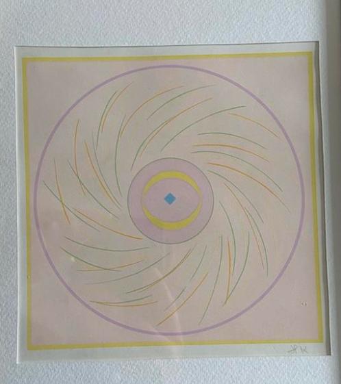 Zeefdruk Hélène Keil, Antiek en Kunst, Kunst | Litho's en Zeefdrukken, Ophalen of Verzenden