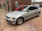 BMW 316TI 2002 Grijs Airco! Weinig gelopen! Zeer netjes!, Auto's, BMW, Te koop, Zilver of Grijs, Geïmporteerd, 5 stoelen