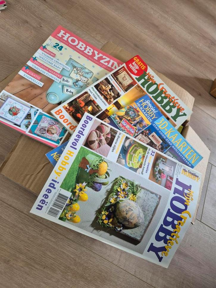 Hobbyzine & Creatieve Hobby Tijdschriften - Knutselen, Boeken, Hobby en Vrije tijd, Gelezen, Scrapbooking en Knutselen, Ophalen of Verzenden