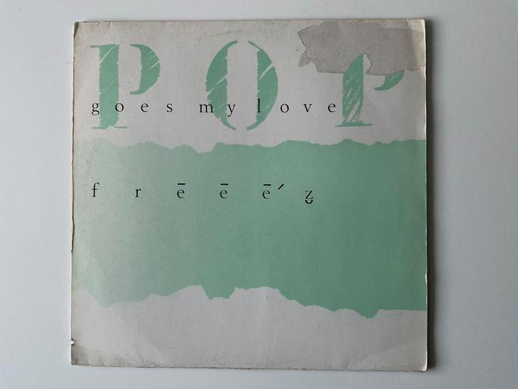 Freeez – Pop Goes My Love 12” Electro synth pop, Cd's en Dvd's, Vinyl | Pop, Gebruikt, 1980 tot 2000, 12 inch, Ophalen of Verzenden