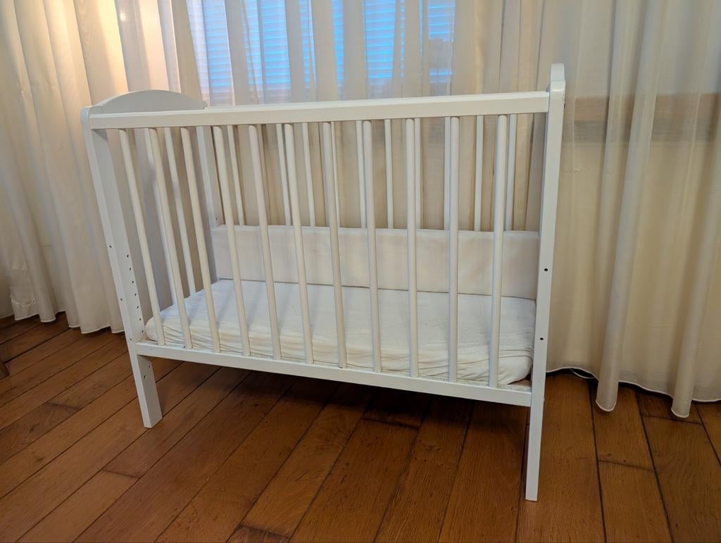 Petit Amelie 3 in 1 wieg wit, Ophalen of Verzenden, Zo goed als nieuw, Wieg