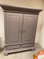 Brocante buffetkast / broodkast / toogkast, Huis en Inrichting, Ophalen, Studio Larilo, 150 tot 200 cm, Eikenhout