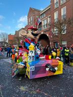 Fantastische Mario Carnavalswagen met Kar, Ophalen, Gebruikt, Versiering, Carnaval