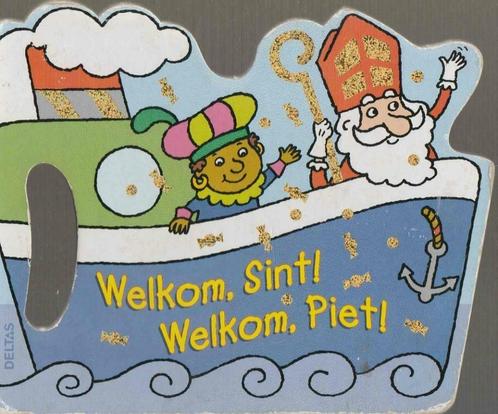 Welkom, Sint! Welkom, Piet! - HANDVATKARTONBOEK, Diversen, Sinterklaas, Ophalen of Verzenden