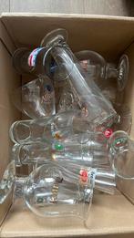 Doosje verschillende bier glazen, Verzamelen, Ophalen, Zo goed als nieuw, Glas of Glazen, Overige merken