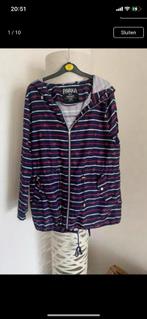 Parka in a pocket maat L regenjas, Ophalen of Verzenden, Zo goed als nieuw, Maat 42/44 (L), Blauw
