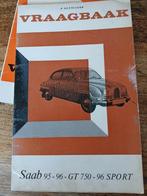 Vraagbak Saab 95, Auto diversen, Handleidingen en Instructieboekjes, Ophalen of Verzenden