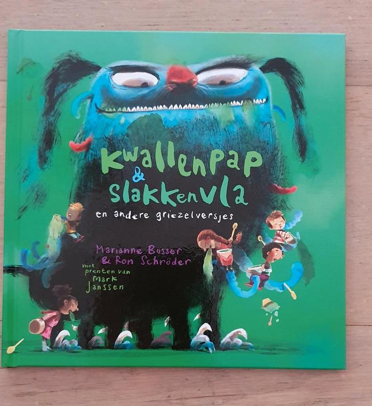Kwallenpap & Slakkenvla - Griezelversjes, Boeken, Kinderboeken | Jeugd | onder 10 jaar, Nieuw, Sprookjes, Ophalen of Verzenden