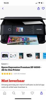 Kleuren printer Epson XP-6000, Computers en Software, Printers, Ophalen, Gebruikt, Kopieren, All-in-one