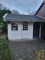 Blokhut gratis ophalen, zelf afbreken, Tuin en Terras, Tuinhuizen, Ophalen, Gebruikt, 250 tot 500 cm, Blokhut